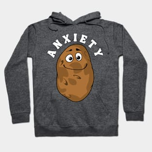 ANXIETY POTATO | Funny Mental Health, Depression, Anxiety Hoodie